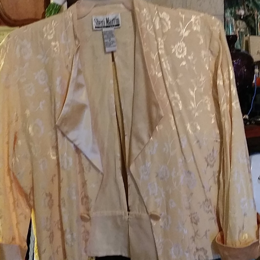18 Sherri Martin N.Y. yellow top Jacket
